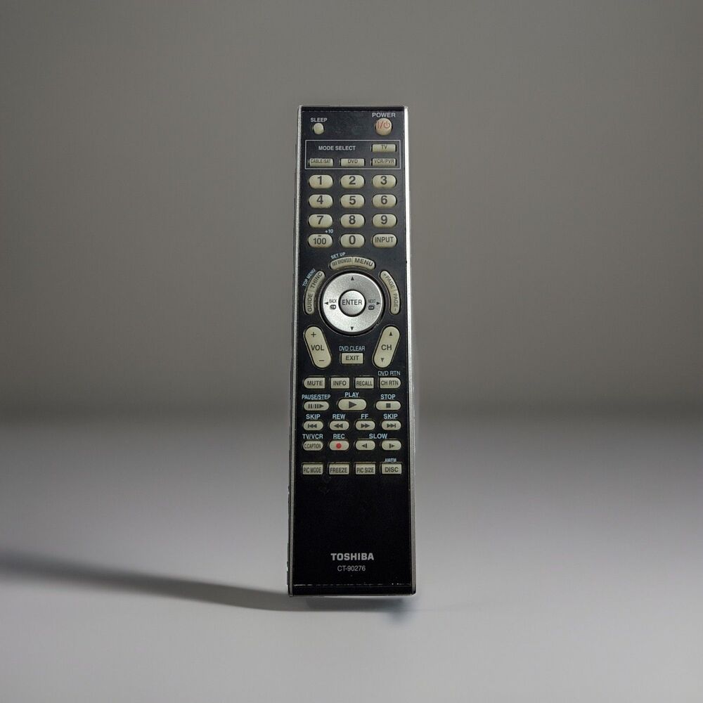 GENUINE TOSHIBA CT-90276 LCD TV REMOTE - 42HL167 42XV545 46RF350 55SV670